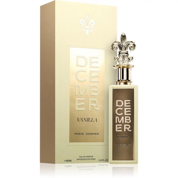 Парфюмированная вода унисекс Paris Corner December Vanilla 85 мл
