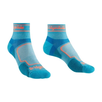 Шкарпетки Bridgedale Trail Run Ultralight T2 Coolmax Sport Low Wms Blue M (1053-710258.436.M)