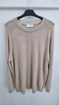 Светр в’язаний Selected/Homme розмір XXL, бежевий 1056796
