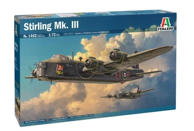 Збірна модель 1:72 літак Stirling Mk. III Italeri 1462