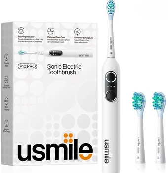 Електрична зубна щітка Usmile P10 PRO White + Brush Head