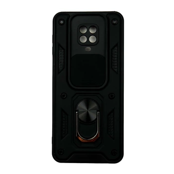 Чехол поликарбонат противоударный для Redmi Note 9 Pro/9S/9 Pro Max/Poco M2 Pro черный