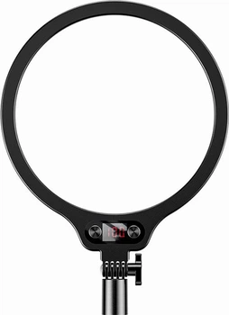 Кругла LED лампа VAS-01 USB C 18W для фотографів та відеоблогерів з регульованою колірною температурою 3000-7000K