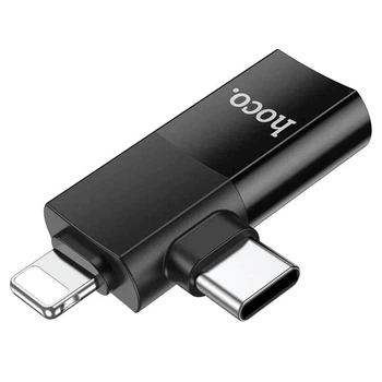 Адаптер 2 в 1 Lightning USB C для iPhone та Android заряджання та передача даних з підтримкою OTG