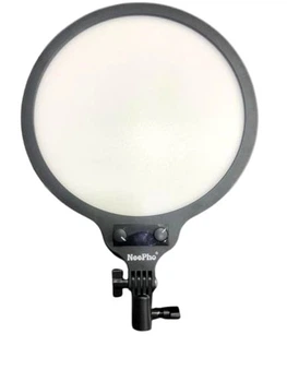 Круглая LED лампа Neepho NP-33 кольцевая с регулировкой яркости и цветовой температуры для фото и видео съемки