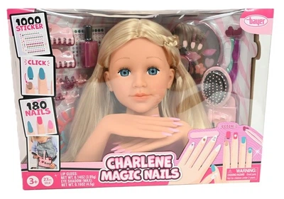 Głowa do czesania Bayer Charlene mega zestaw 90090AA (4003336900903)