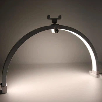 Бестеневая LED лампа для маникюра 20 Вт с цветовой температурой 3200-5600K и 208 светодиодов для профессионального использования