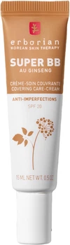 Bb-крем Erborian Super Bb Covering Care-Cream з фільтром Spf 20 Caramel 15 мл (8809255787207)