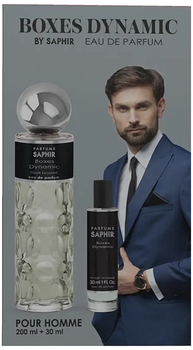 Набір для чоловіків Saphir Parfums Dynamic Парфумована вода 200 мл + Парфумована вода 30 мл (8424730042857)