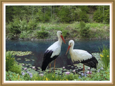 Фотообои глянцевые ArtDecor Вестники счастья 134х194см