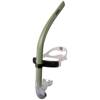 Трубка для плавания Arena Swim Snorkel III (004825-130) для опытных пловцов,Зеленый