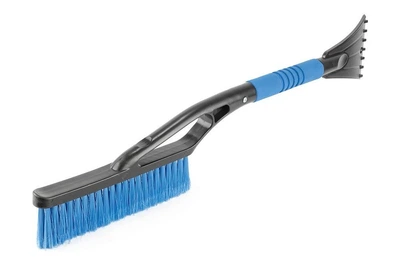 Щітка для снігу автомобільна Mastertool 560 мм зі скребком 105 мм 84-0021