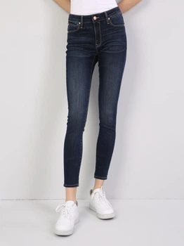 Джинсы Skinny женские Colin's 759 Lara CL1041212DN40037 25-30 Темно-синие (8681597677190)