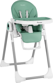 Стільчик для годування Nukido Belo зі столиком зелений (5903890613792)