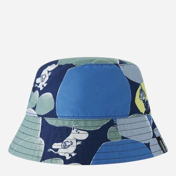 Дитяча двостороння панама для хлопчика Reima Moomin Viehe 5300268B-81B6 48 см Зелена (6438557342641)