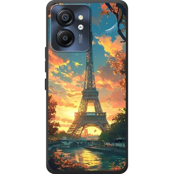 Силиконовый Чехол с Картинкой для Blackview Color 8 Принт (Париж, Эйфелева Башня) (70039-ysm037)