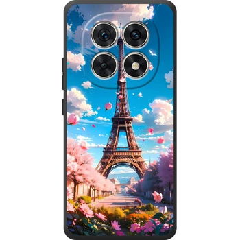 Силиконовый Чехол с Картинкой для Xiaomi Poco M8 Принт (Париж, Эйфелева Башня) (70321-ysm035)