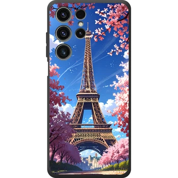 Силиконовый Чехол с Картинкой для Oukitel C1 Принт (Париж, Эйфелева Башня) (70048-ysm036)