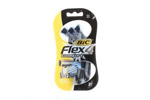 Набор бритв без сменных картриджей BIC Flex 4 Comfort 3 шт (3086123220614)