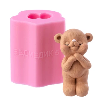 Силіконовий молд Ведмедик 5