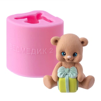 Силіконовий молд Ведмедик 2