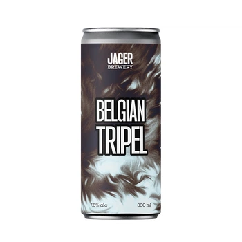 Пиво Ягер "Belgian Tripel" напівтемне 0,33 л ал.б/б