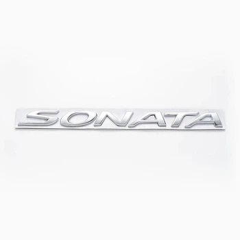 Эмблема надпись LinkNexGen Sonata для Hyundai хром 222х17 мм (на скотче) 86310-3K010