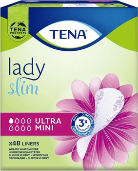 Урологические прокладки Tena Lady Slim Ultra Mini 48 шт (7322541360577)