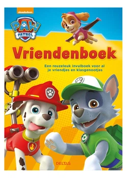 Książka dla dzieci Deltas Księga przyjaciół Psi Patrol w języku niderlandzkim (9789044746907)