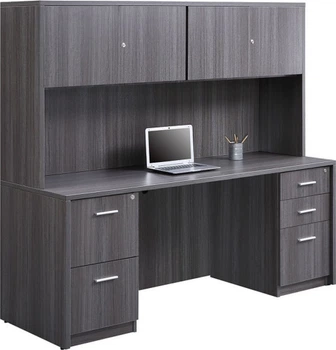 При работе Credenza и Hutch Set