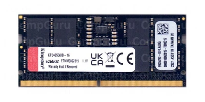 Оперативная память Kingston Fury SODIMM DDR5-4800 16384MB PC5
