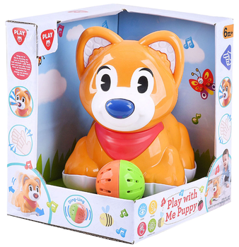 Інтерактивна іграшка Playgo Baby Цуценя з м'ячем (4892401022806)