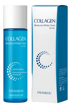 Колагеновий зволожуючий та відбілюючий тонер для обличчя Fayankou Collagen Moisturize Whiten Toner