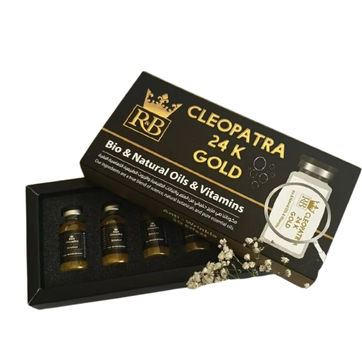R&B Cleopatra 24K Gold. Біо та натуральні олії та вітаміни. 5 ампул по 20 мл.