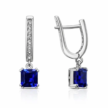 Сережки срібні Фантазія з фіанітами Silver Style (24935.55 sku:2300104169374)