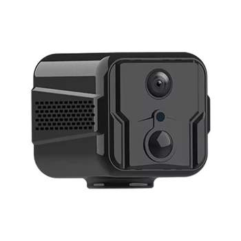 Wifi міні камера відеоспостереження Nectronix T12W Full HD 1080P 2600 мАч Чорний (101245)