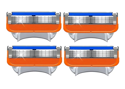 Сменные лезвия картриджи Gillette Fusion 4 кассеты Джилет для мужчин без упаковки