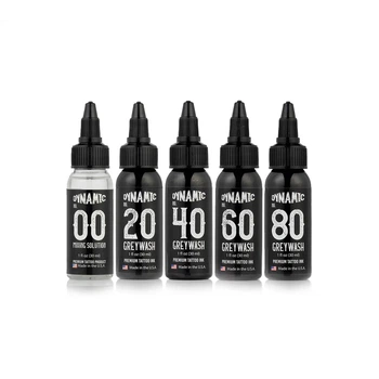 Тату фарба тіньова Dynamic GreyWash Solution Set по 30 мл
