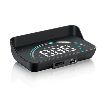 Автомобільна проекція швидкості HUD M8 на лобове скло через OBD2 білий колір цифр
