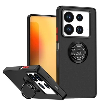 Защитный чехол MatteLuxe Infinix Note 40 Pro (с кольцом) Black (43391-2B)