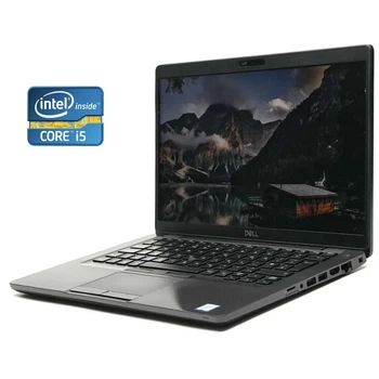 Ультрабук Б-класс Dell Latitude 5400 / 14" (1366x768) TN / Intel Core i5-8365U (4 (8) ядра по 1.6 - 4.1 GHz) / 8 GB DDR4 / 256 GB SSD / Intel UHD Graphics 620 / WebCam б/у