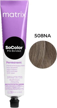 Крем-фарба для волосся Matrix SoColor Pre-Bonded 508NA Світлий блондин попелястий 90 мл