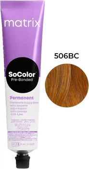 Крем-краска для волос Matrix SoColor Pre-Bonded 506BC Темный блондин коричнево-медный 90 мл