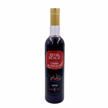 Сироп Вишня в шоколаді 0,7 л (0,9 кг) Red&Black