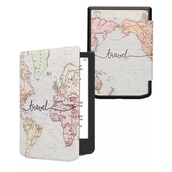Обкладинка чохол kwmobile Flip для Pocketbook 619 Verse Lite Travel