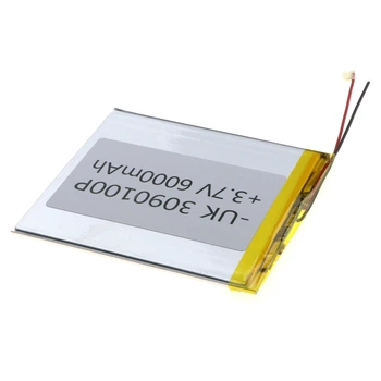 Аккумулятор Model: 3090100P Universal AAA 6000mAh Rated Voltage: 3.7V 105*90*3,5 тип контактів: дроти