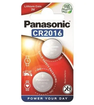 Батарейка літієва PANASONIC CR-2016EL/2B 2шт