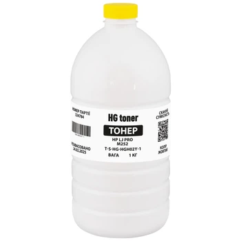 Тонер HP CLJ Pro M252 1кг, yellow HG (TSM-HGH02Y-1)