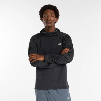 Чоловіче чорне худі New Balance Grid Balaclava 46 (S) (MT53207BK)