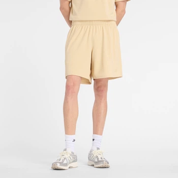 Чоловічі бежеві шорти New Balance Textured Check 54 (XXL) (MB61V17CABC)